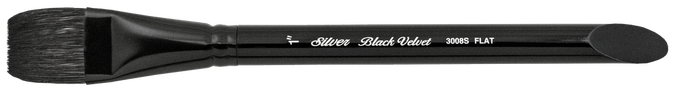 Silver Brush Black Velvet 3008S Square Wash
