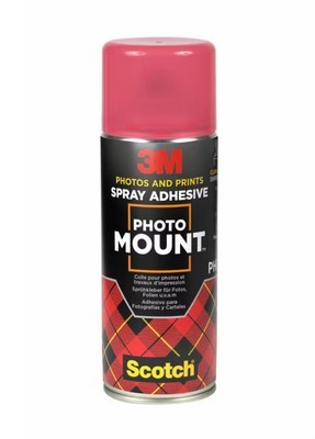 3M spray glue Photo Mount 400 ml rote Dose