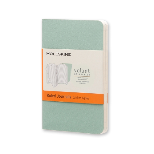 Moleskine VOLANT Collection 2er Pack Notizhefte Blanko
